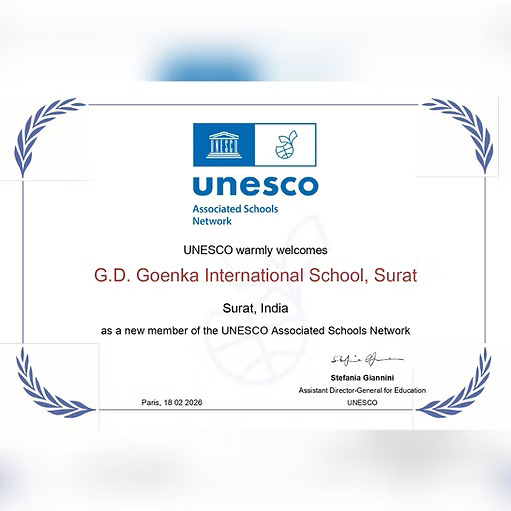 UNESCO Certificate